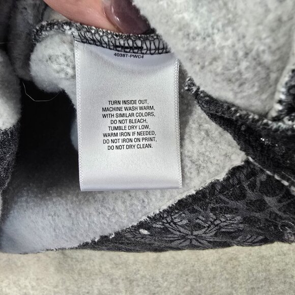 Covington Snowflake Print Womens Jacket S Cotton Blend - Picture 4 of 6